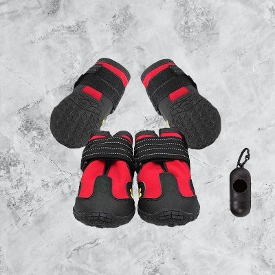 Chaussons pour chien - PetDogShoes™ - Rouge - Trek Paws