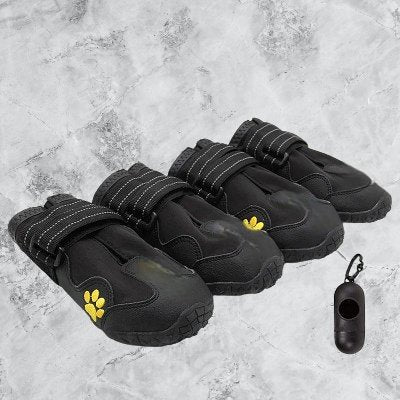 Chaussons pour chien - PetDogShoes™ - Noir - Trek Paws