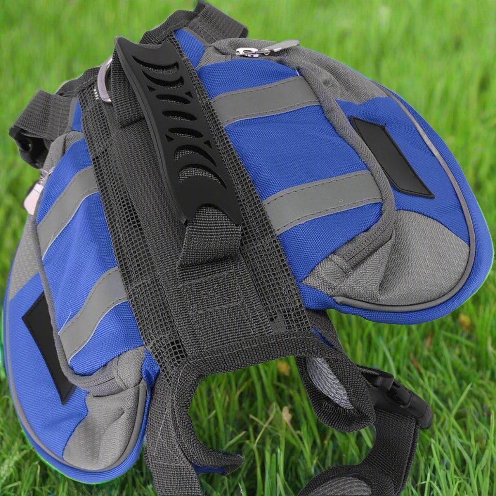 Sac de Voyage Chien - DogBackpack™ - Bleu - Trek Paws