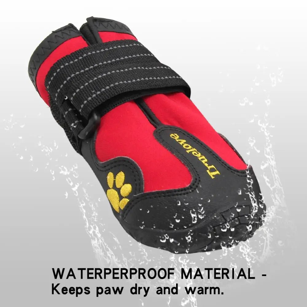 Chaussons pour chien - PetDogShoes™ - Rouge - Trek Paws