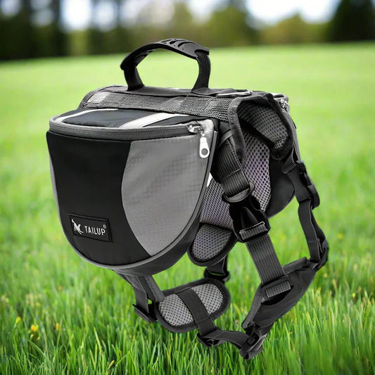 Sac de Voyage Chien - DogBackpack™ - Noir - Trek Paws