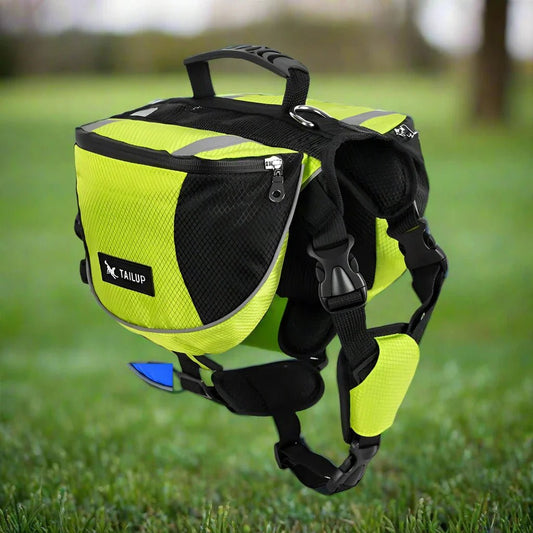 Sac de Voyage Chien - DogBackpack™ - Vert - Trek Paws